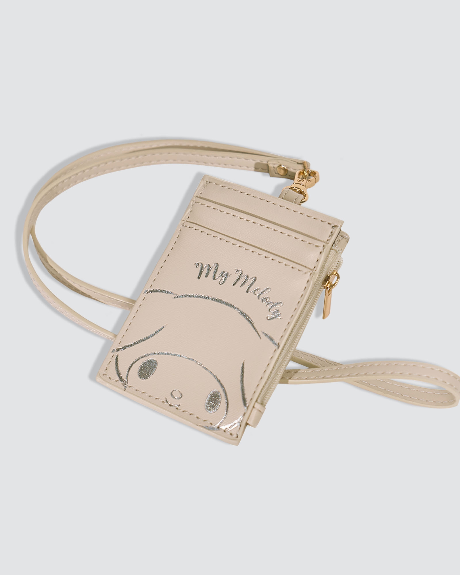 MY MELODY & NAELOFAR EMBOSSED LANYARD - MOCHI