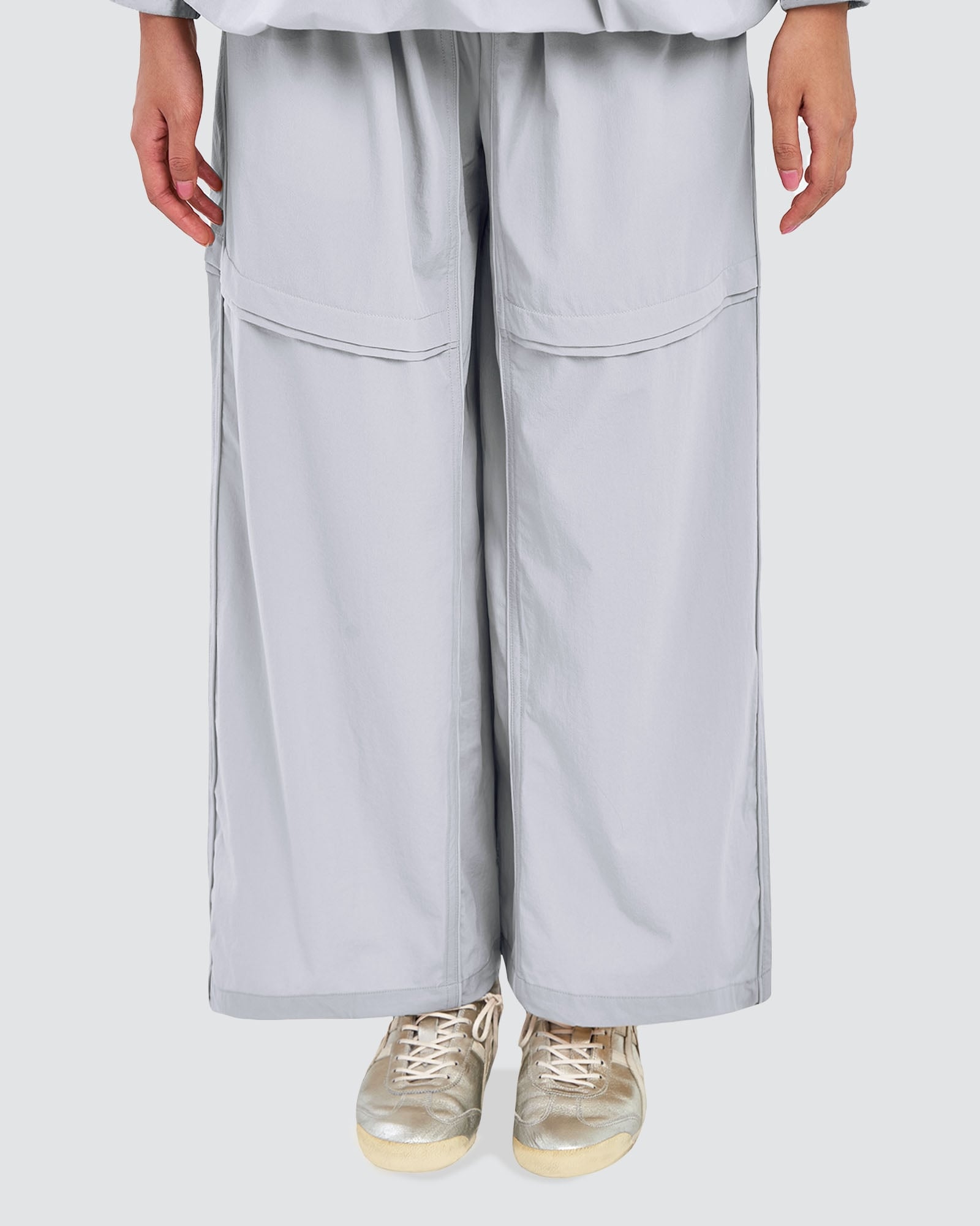 nPOWER DRAWSTRING PANTS - IRIS