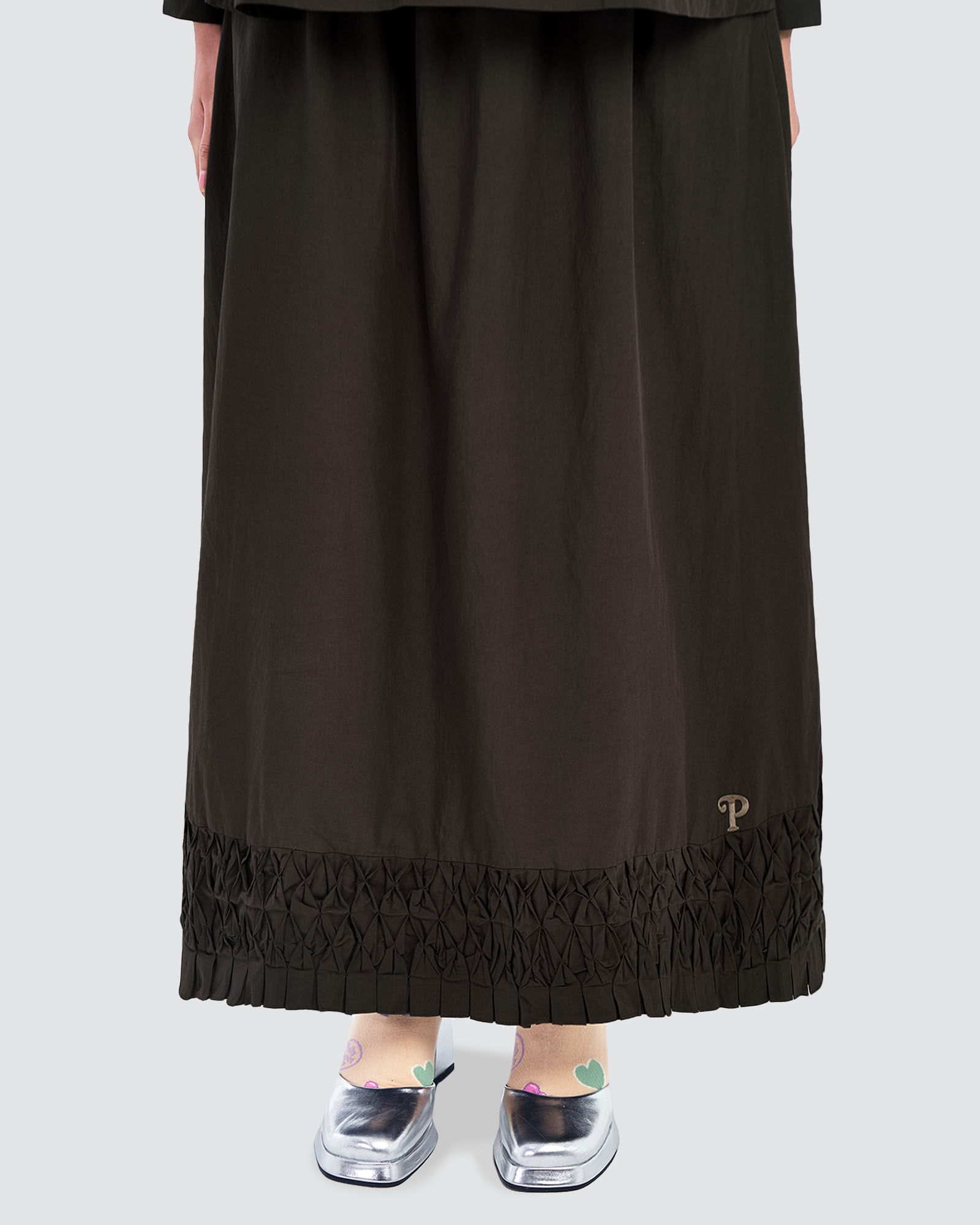 POLLY POCKET X NAELOFAR SMOCKED SKIRT - DAZZLE