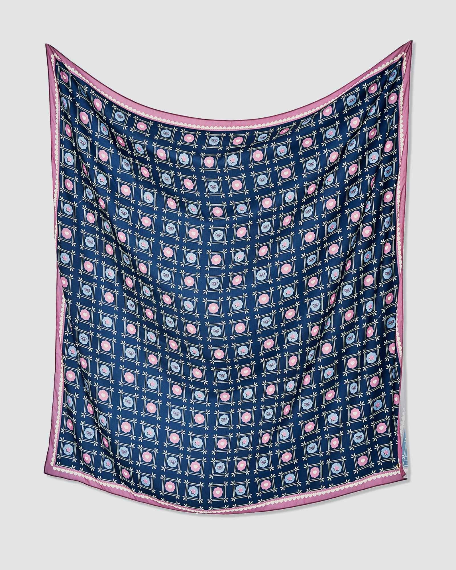 POLLY POCKET X NAELOFAR SQUARE - FROSTED LAGOON