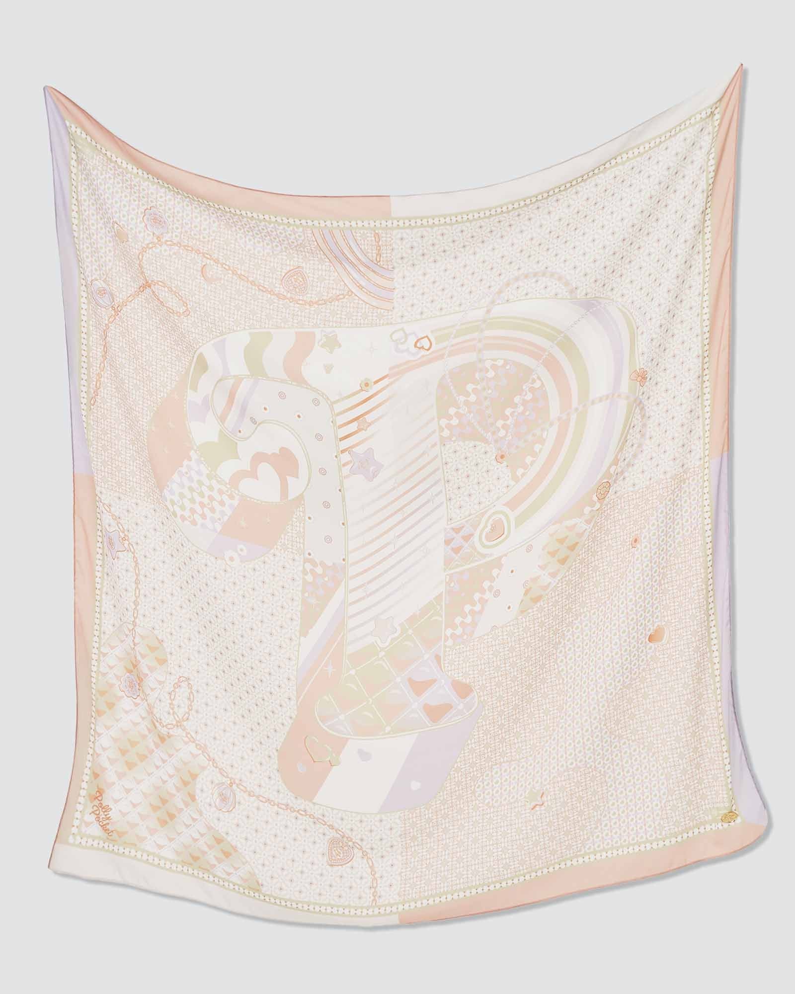 POLLY POCKET X NAELOFAR SQUARE - LEMON LUSH