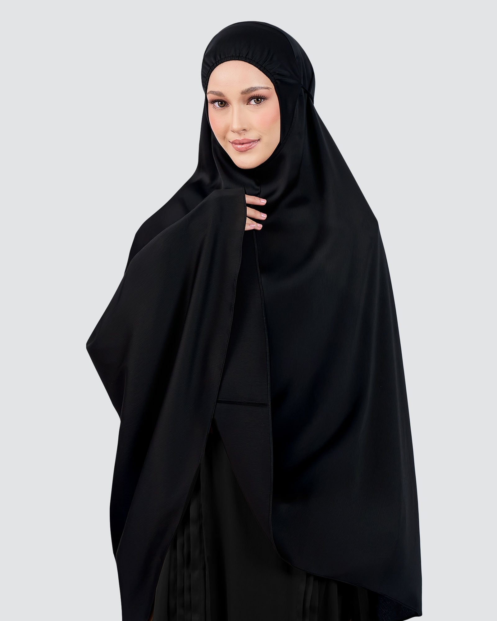 RAISA MINI TELEKUNG TOP - BLACK