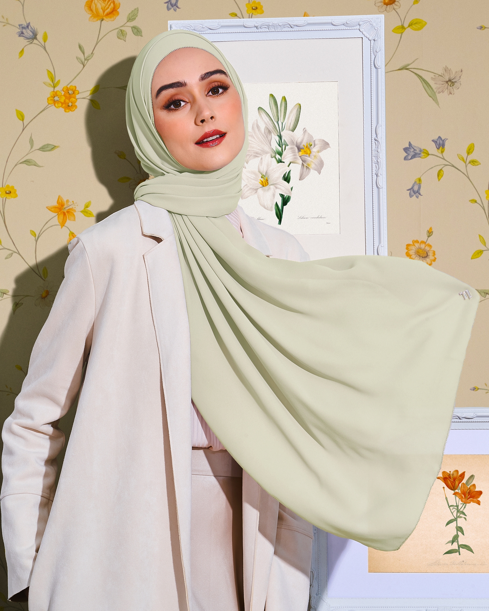 EILA CHIFFON SHAWL - NONI