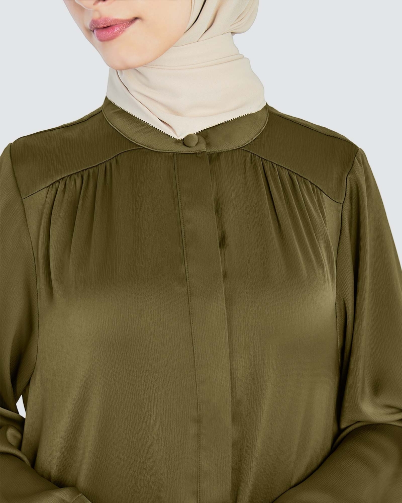 Image of AGRA CO-ORDS - DEEP OLIVE