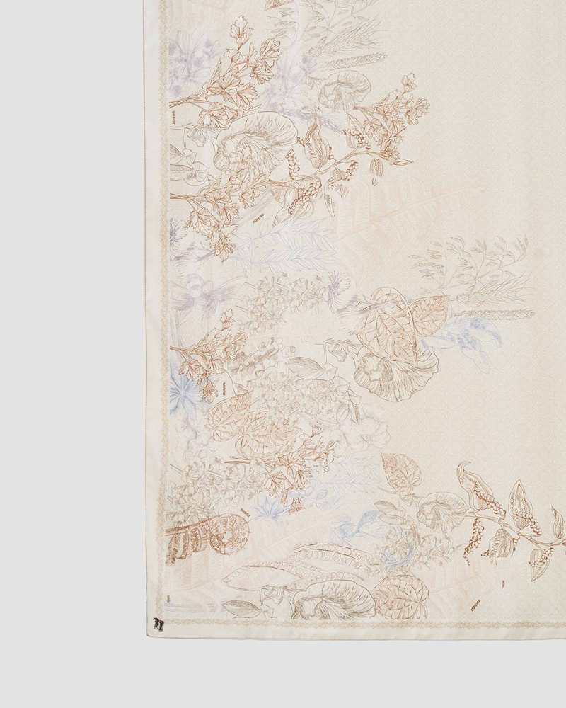 Image of AKAR MATTE SATIN SHAWL - LENGKUAS