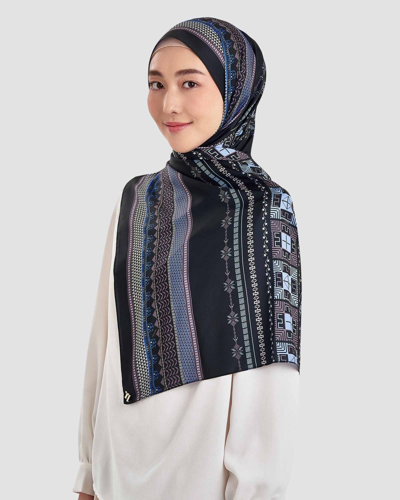 Image of ANKA SHAWL - MOROCCAN BLUE