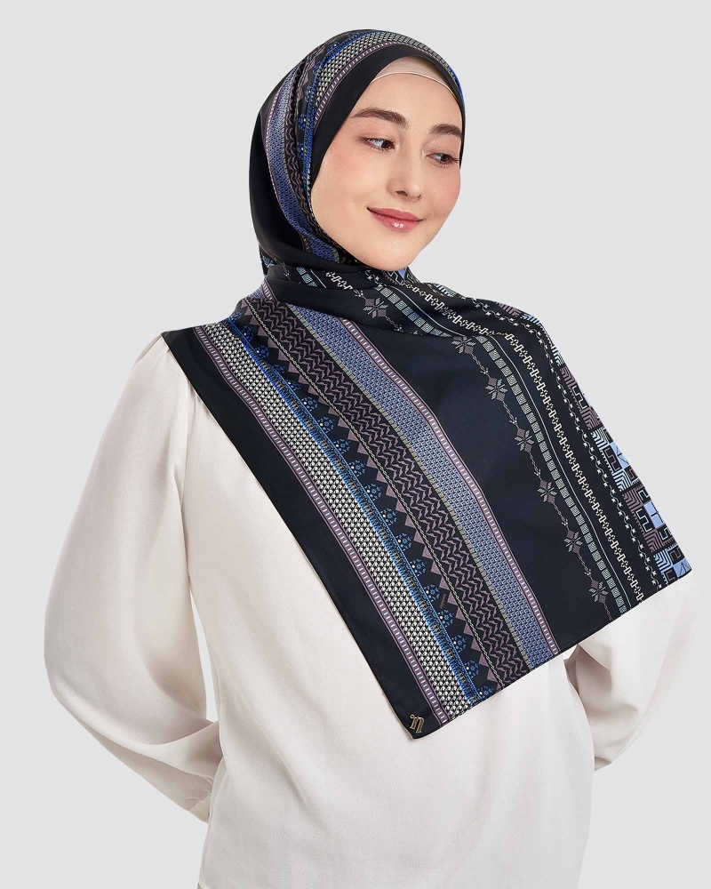 Image of ANKA SHAWL - MOROCCAN BLUE