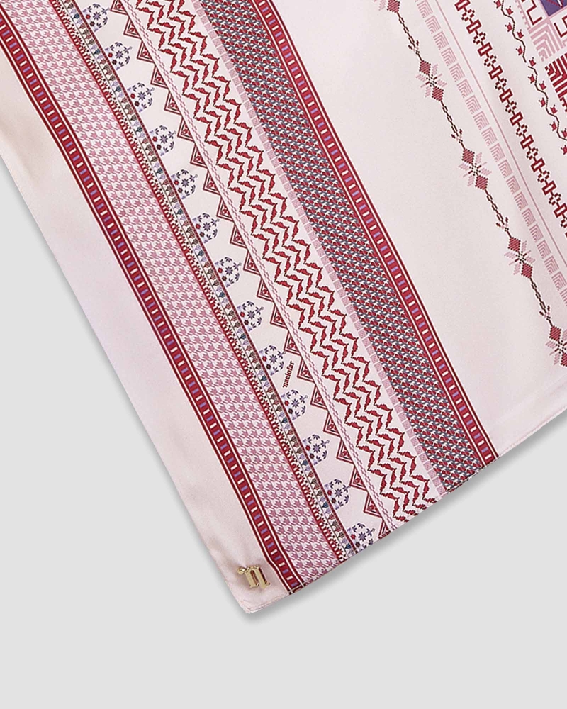 Image of ANKA SHAWL - PERSIAN ROSE