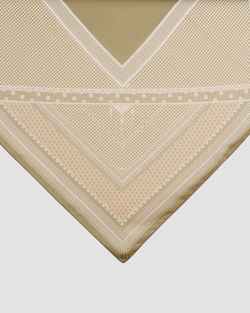 Image of ANKA MATTE SATIN SQUARE - CYPRESS