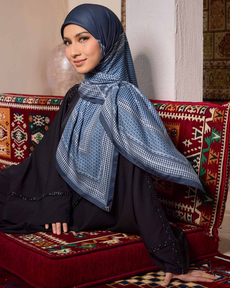 Image of ANKA SQUARE - MOROCCAN BLUE