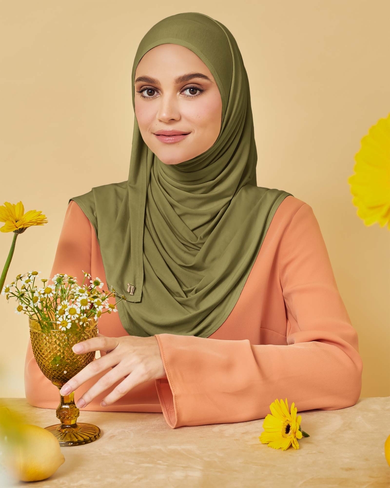 Image of BABES PLAIN SEMI-INSTANT - PICKLE