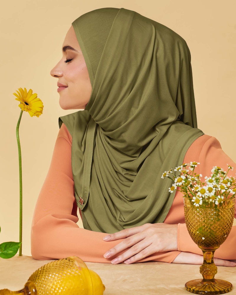 Image of BABES PLAIN SEMI-INSTANT - PICKLE