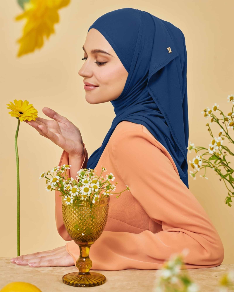 Image of BABES PLAIN SEMI-INSTANT - ROYAL BLUE