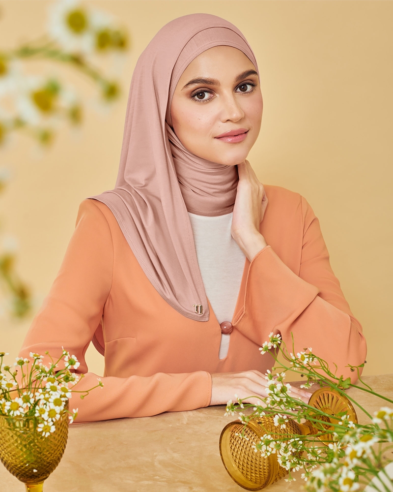 Image of BABES PLAIN SEMI-INSTANT - DUSTY PINK