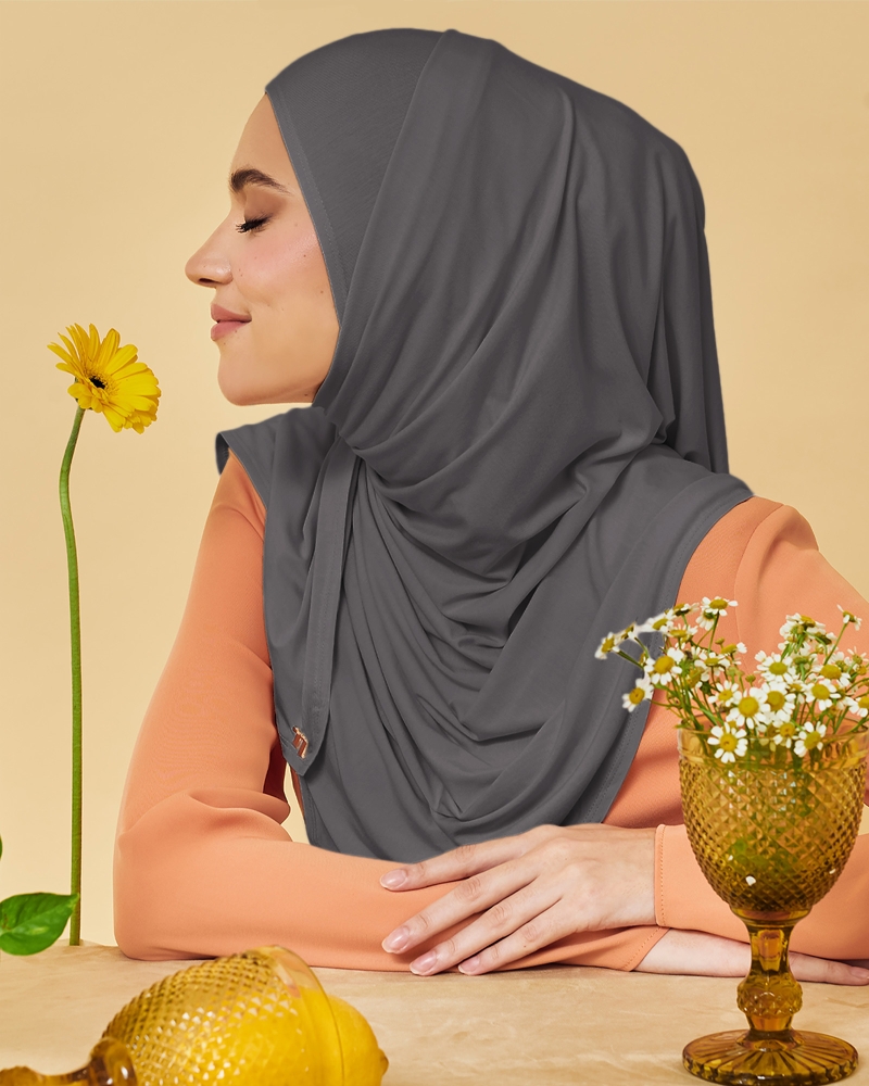 Image of BABES PLAIN SEMI-INSTANT - THE DARK GREY