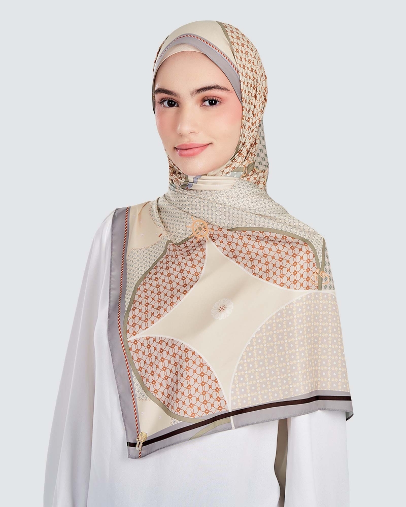 Image of BLUE CRUISE SHAWL - BREEZE