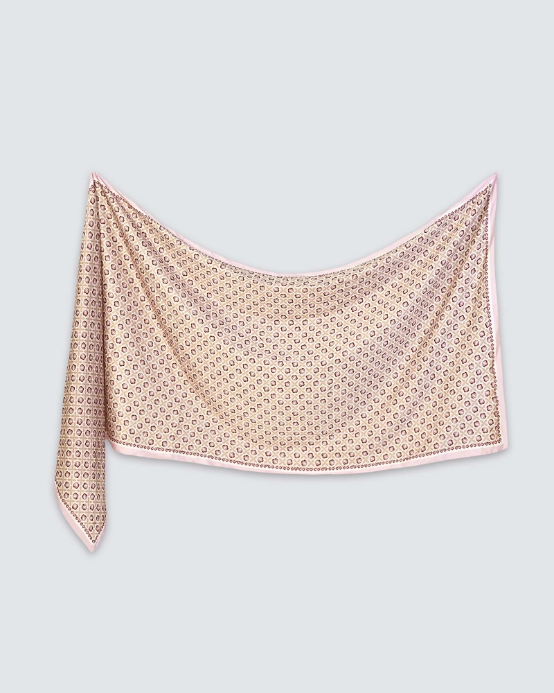 Image of CALLA SHAWL - ROSE QUARTZ
