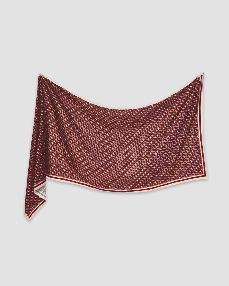 Image of CALLA SHAWL - RUBY
