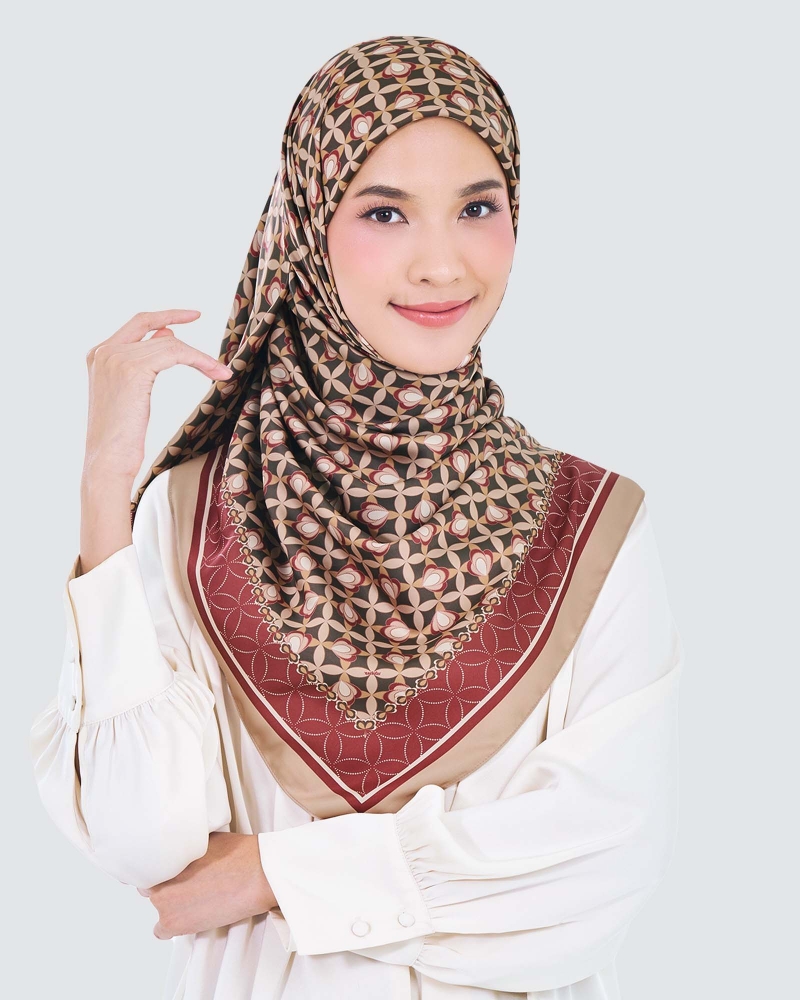 CALLA SQUARE - CINNAMON