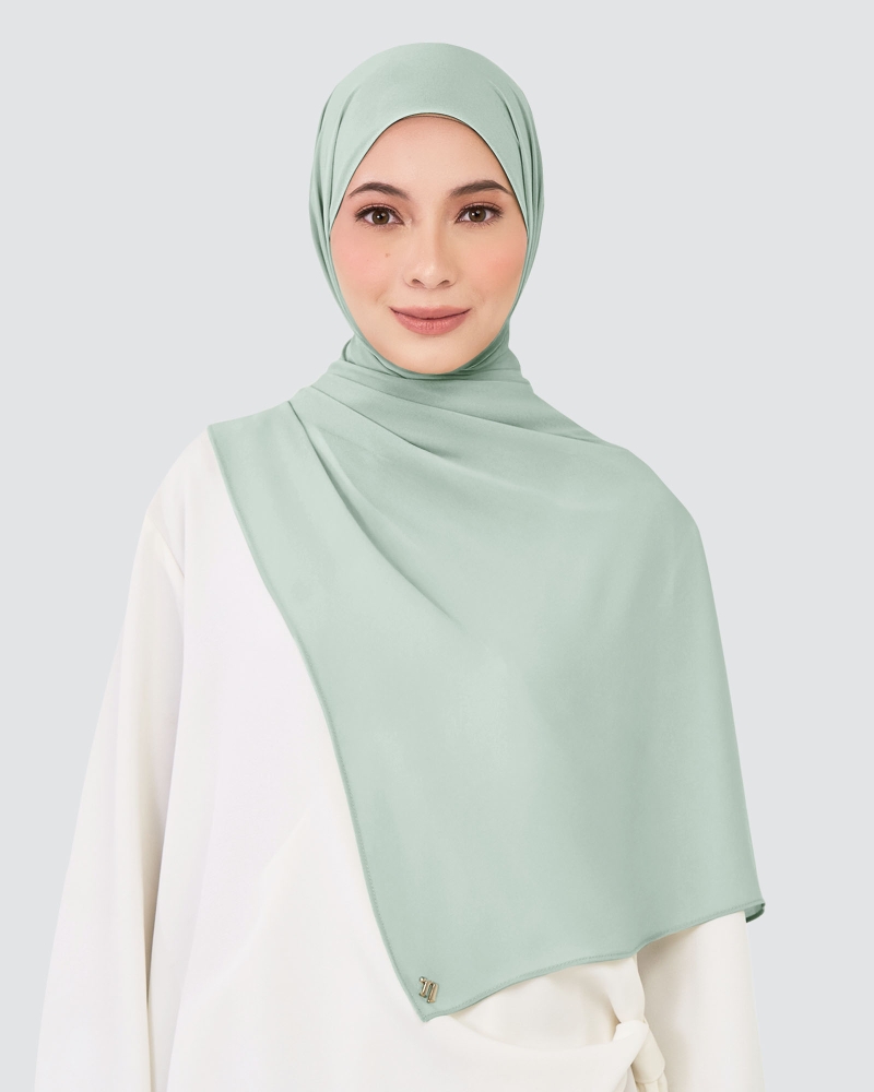 Image of CHIFFON SHAWL - ABYSS