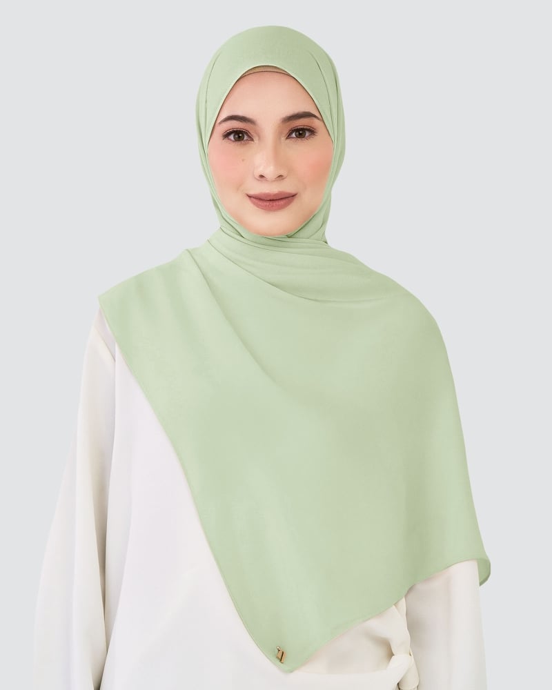 Image of CHIFFON SHAWL - OMPHALODES