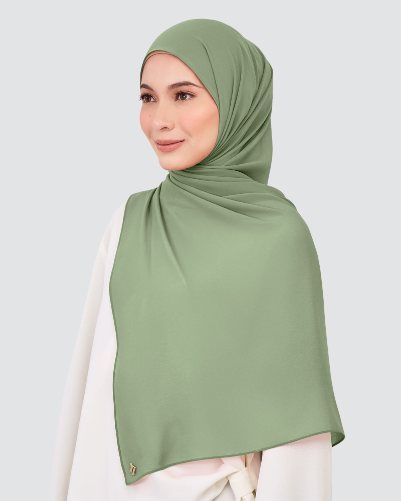 CHIFFON SHAWL - SEA SPRAY