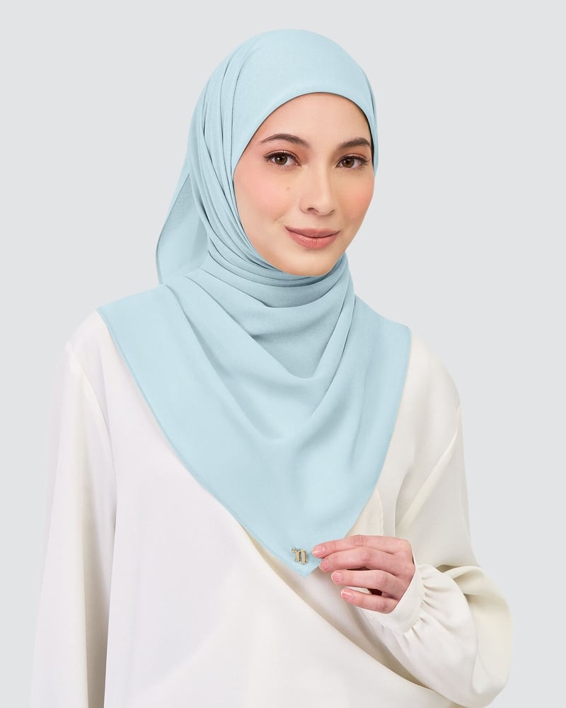 CHIFFON SQUARE - BALLAD BLUE
