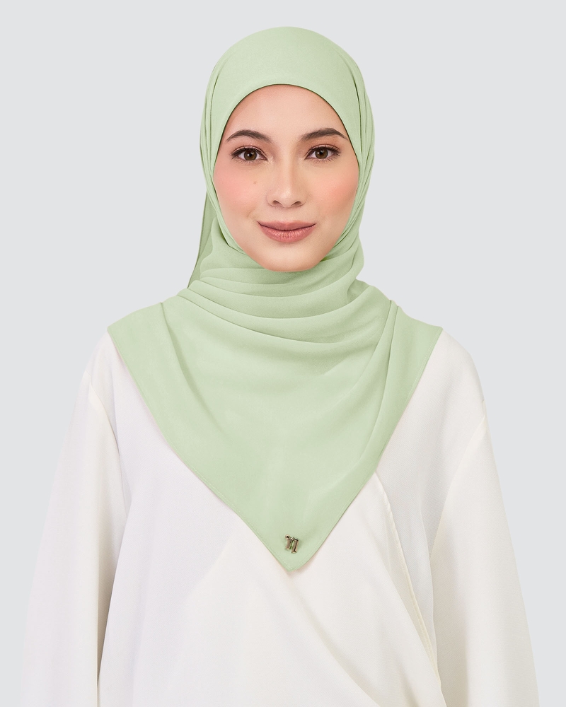 Image of CHIFFON SQUARE - OMPHALODES