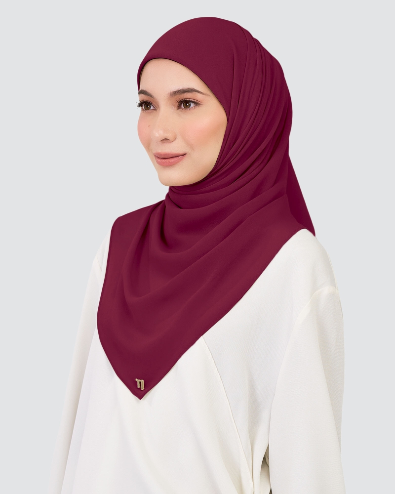 Image of CHIFFON SQUARE - RHODODENDRON