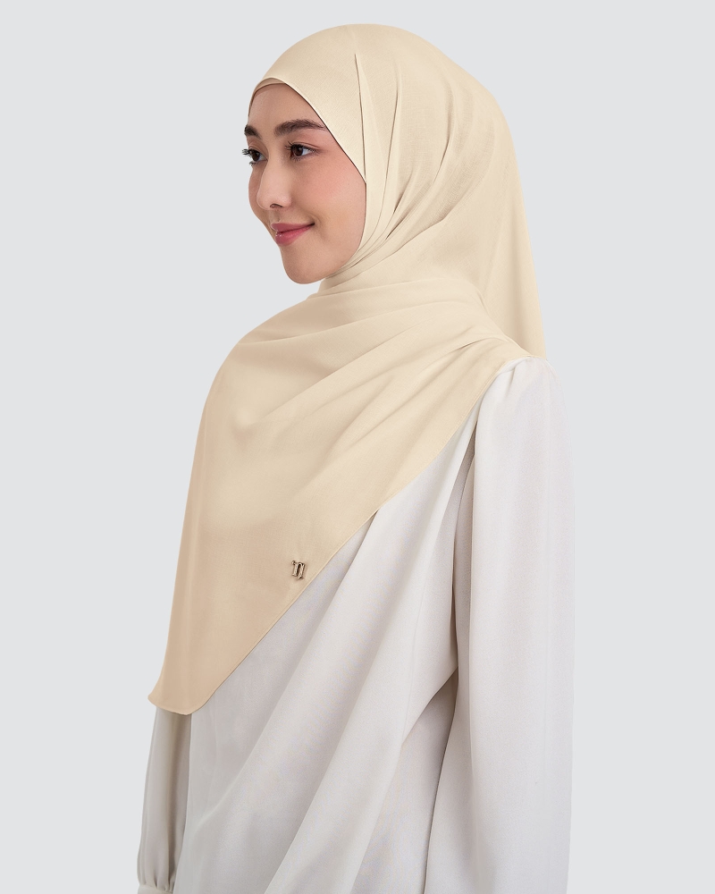 Image of CLEO CHIFFON SHAWL - SANDSTONE