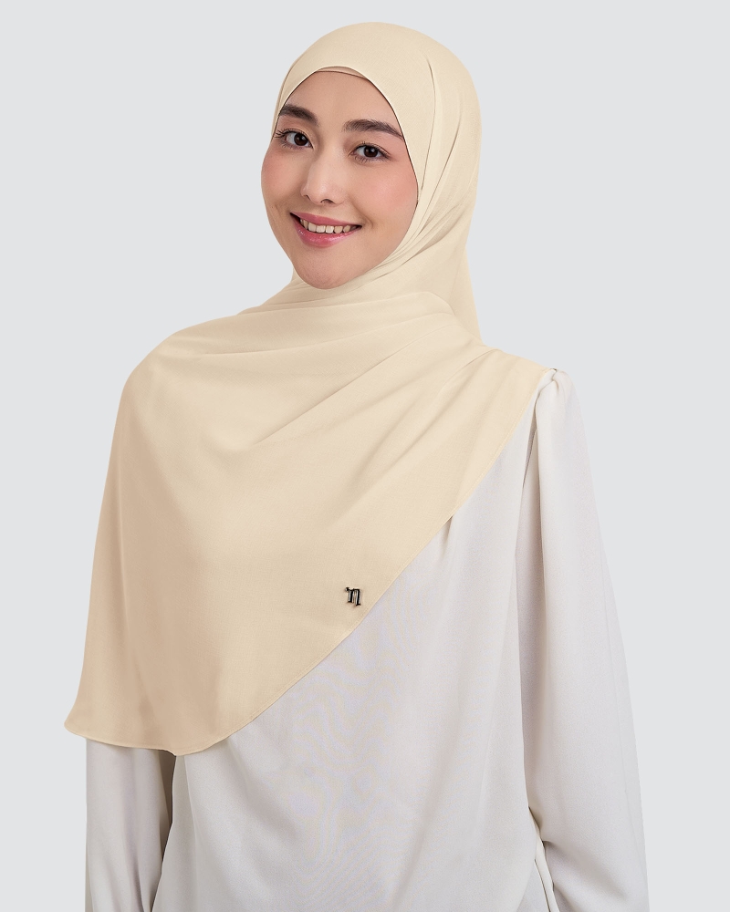 Image of CLEO CHIFFON SHAWL - SANDSTONE