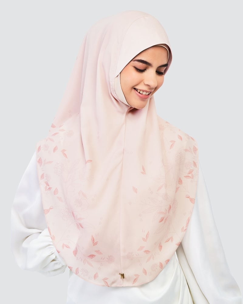 Image of EASYON PRINTED CHIFFON INSTANT - PEONY