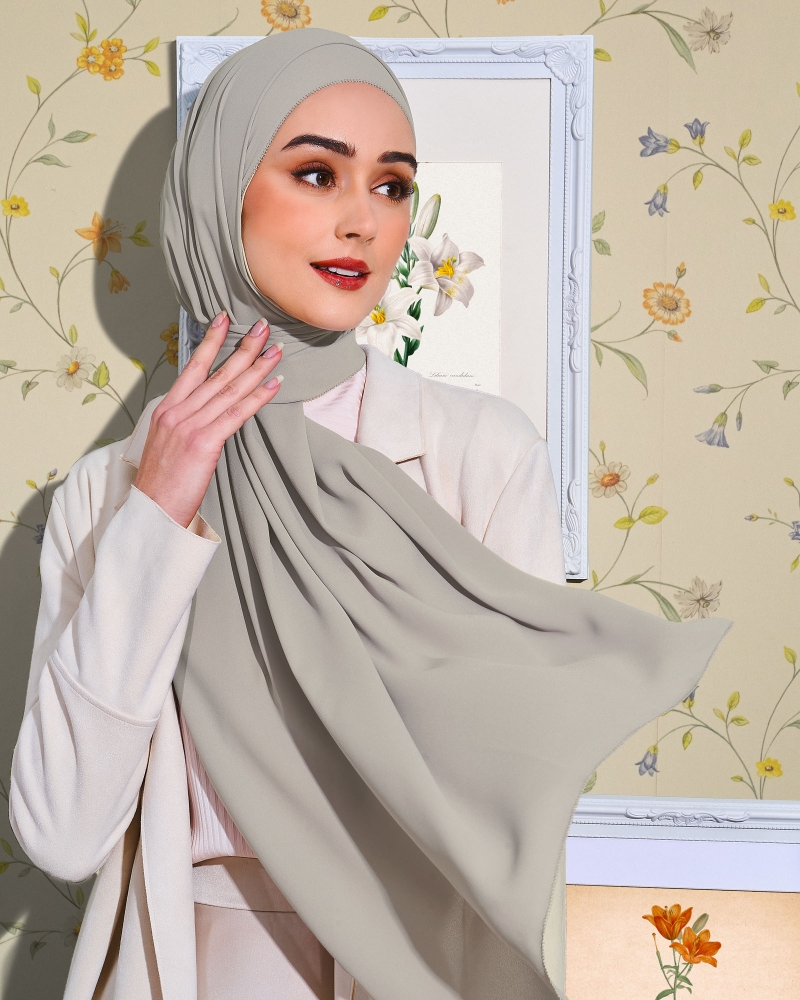 EILA CHIFFON SHAWL - DOME