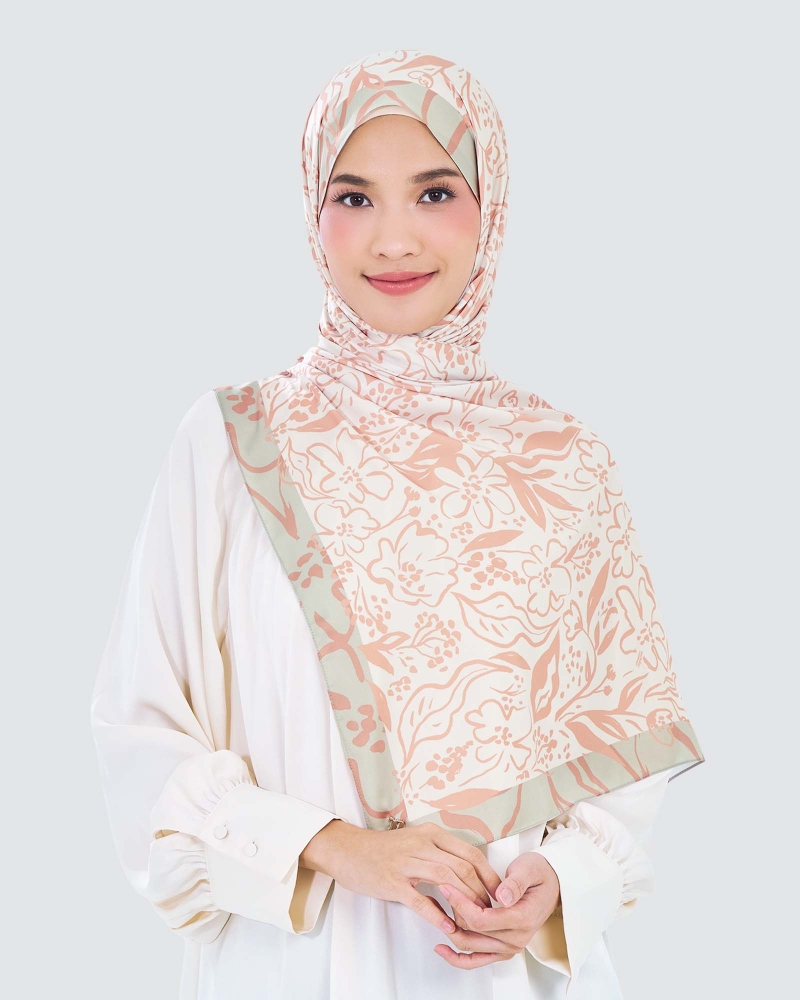 FLEUR SHAWL - ROSEE