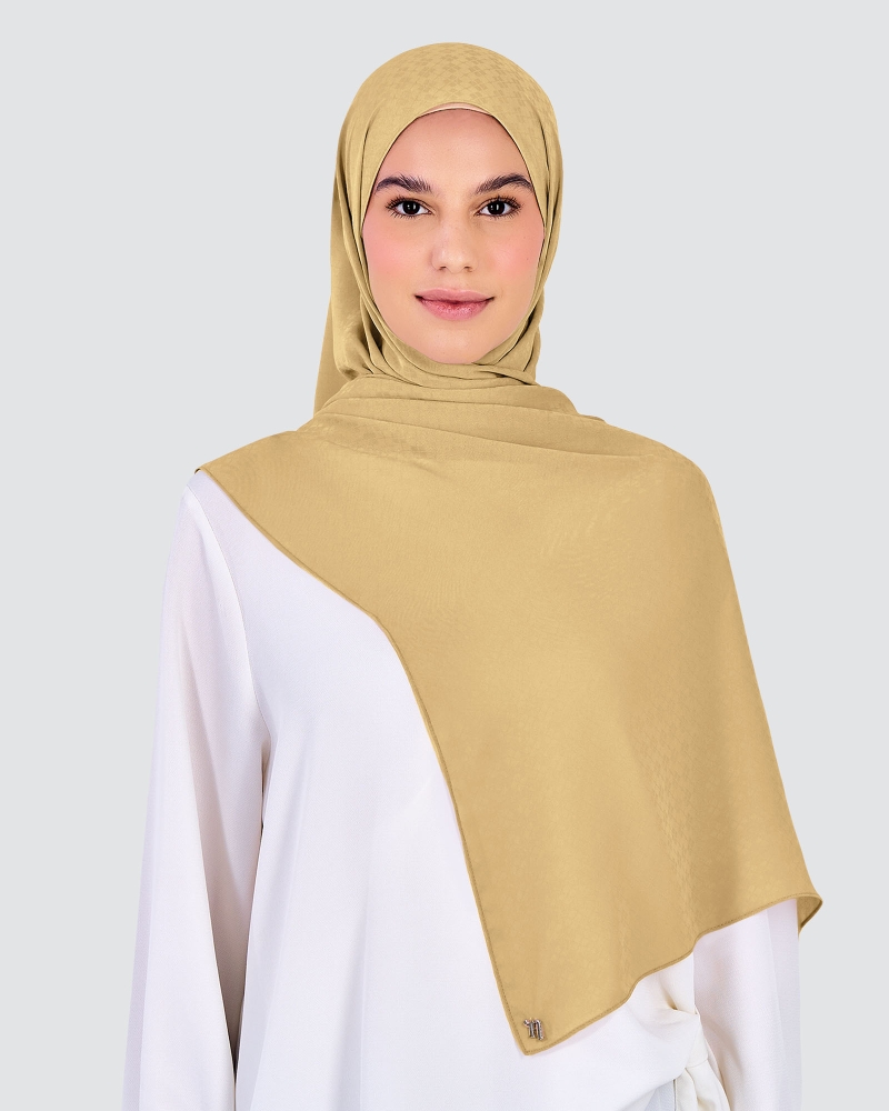 Image of GAIA CHIFFON SHAWL - SUNSET