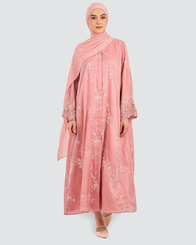 Image of HUSNA ABAYA - ENGLISH ROSE