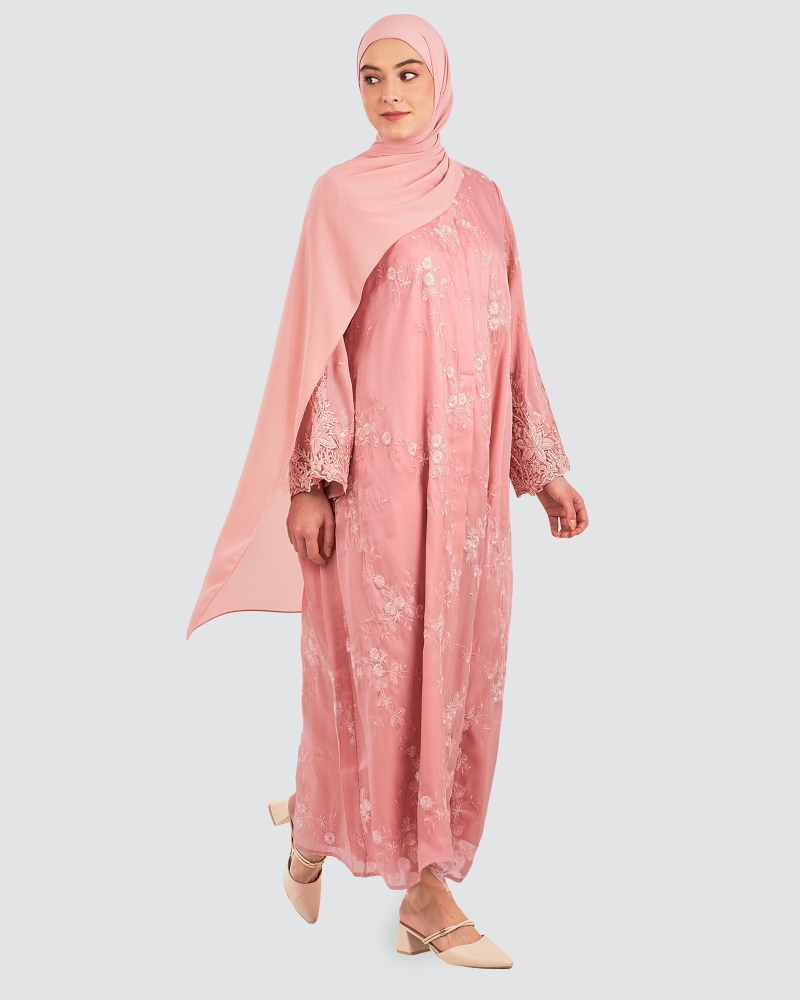Image of HUSNA ABAYA - ENGLISH ROSE