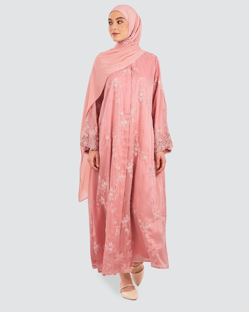 Image of HUSNA ABAYA - ENGLISH ROSE