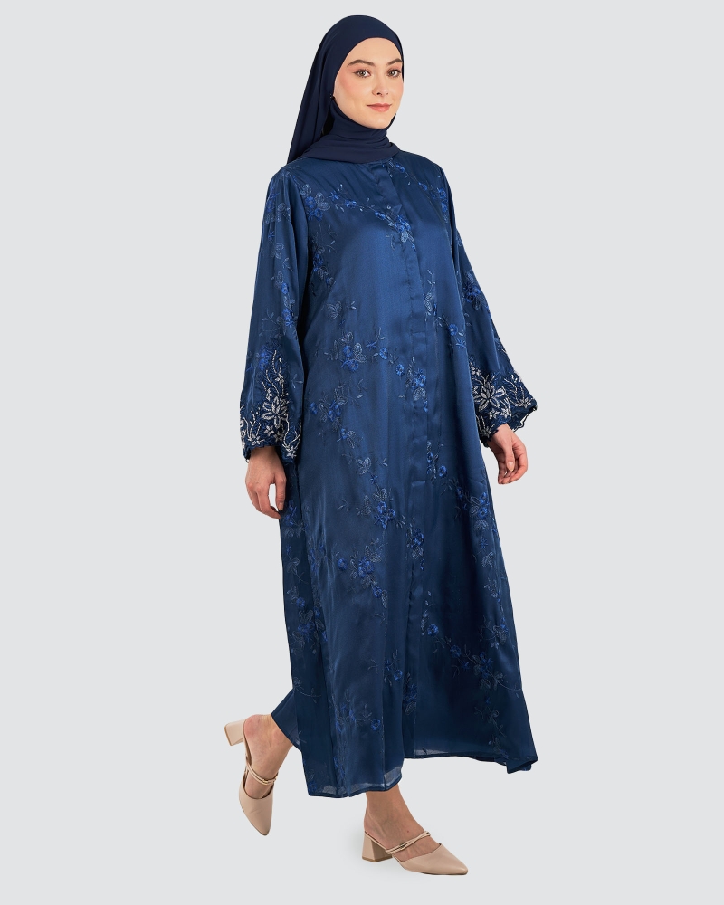 Image of HUSNA ABAYA - MARITIME BLUE