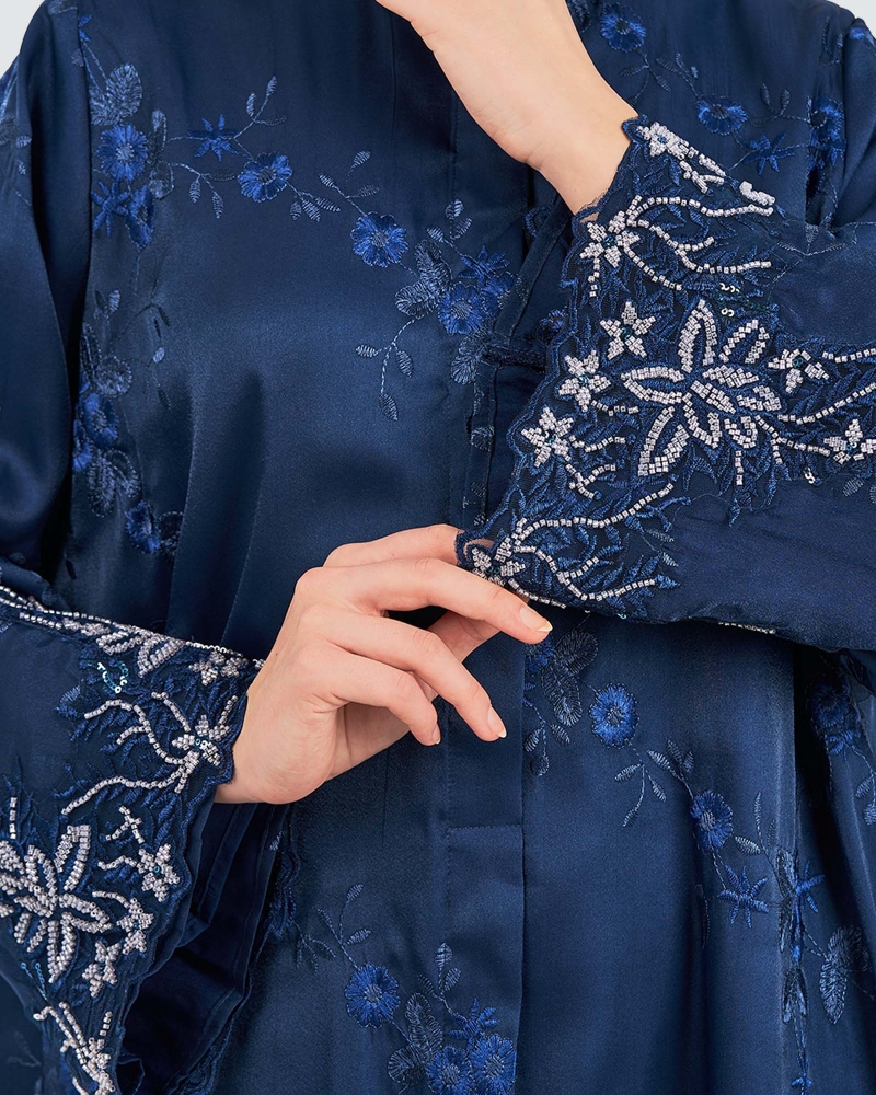 Image of HUSNA ABAYA - MARITIME BLUE