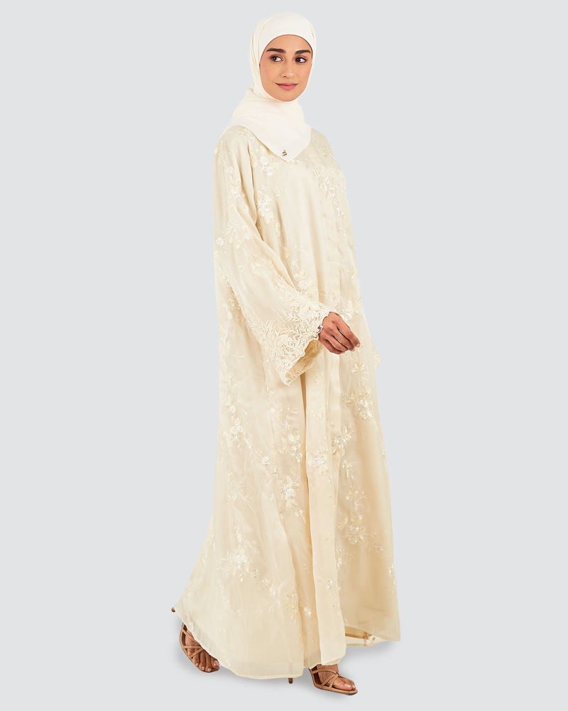 Image of HUSNA ABAYA - VANILLA