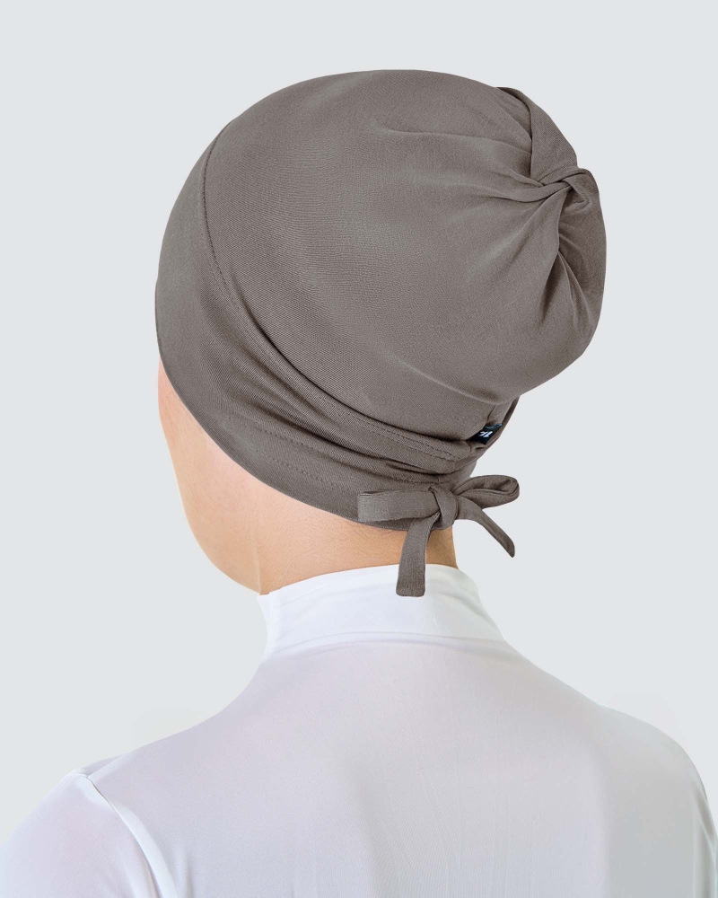 Image of INNER DRAWSTRING SNOWCAP - GREY