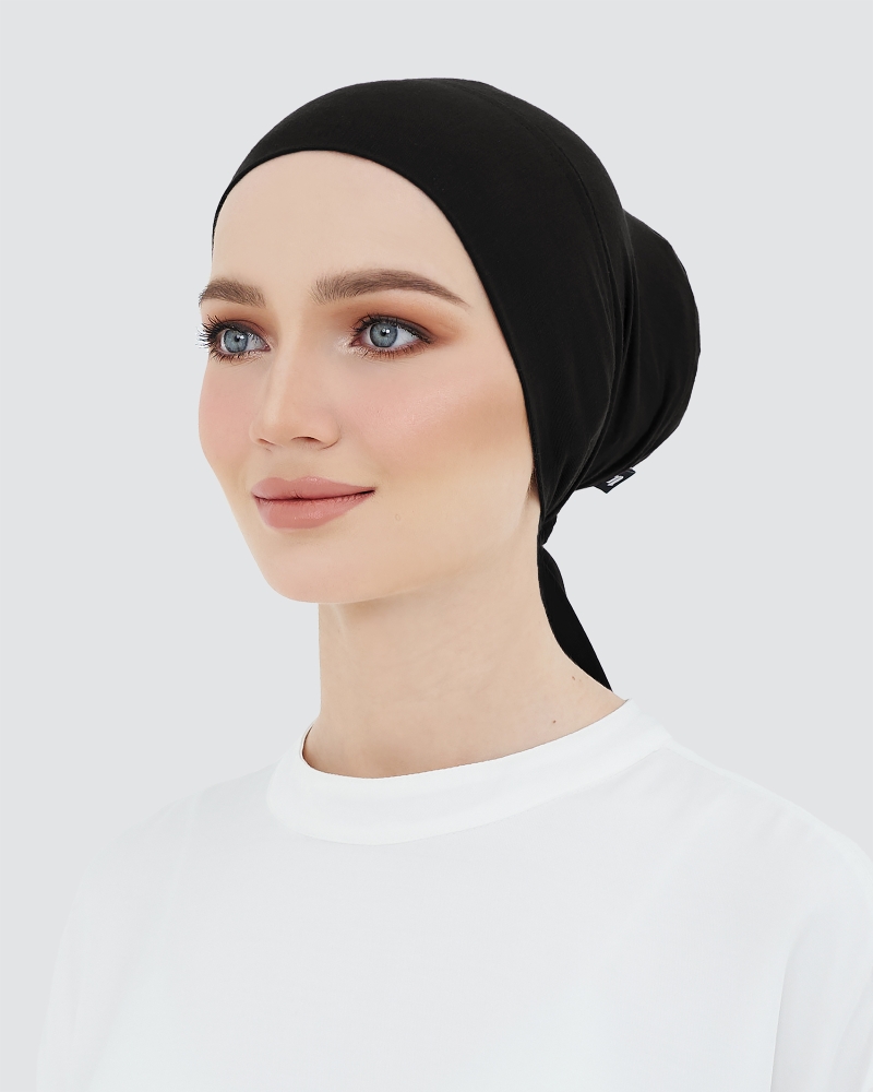 Image of INNER TIE-BACK BASIC (N) - BLACK