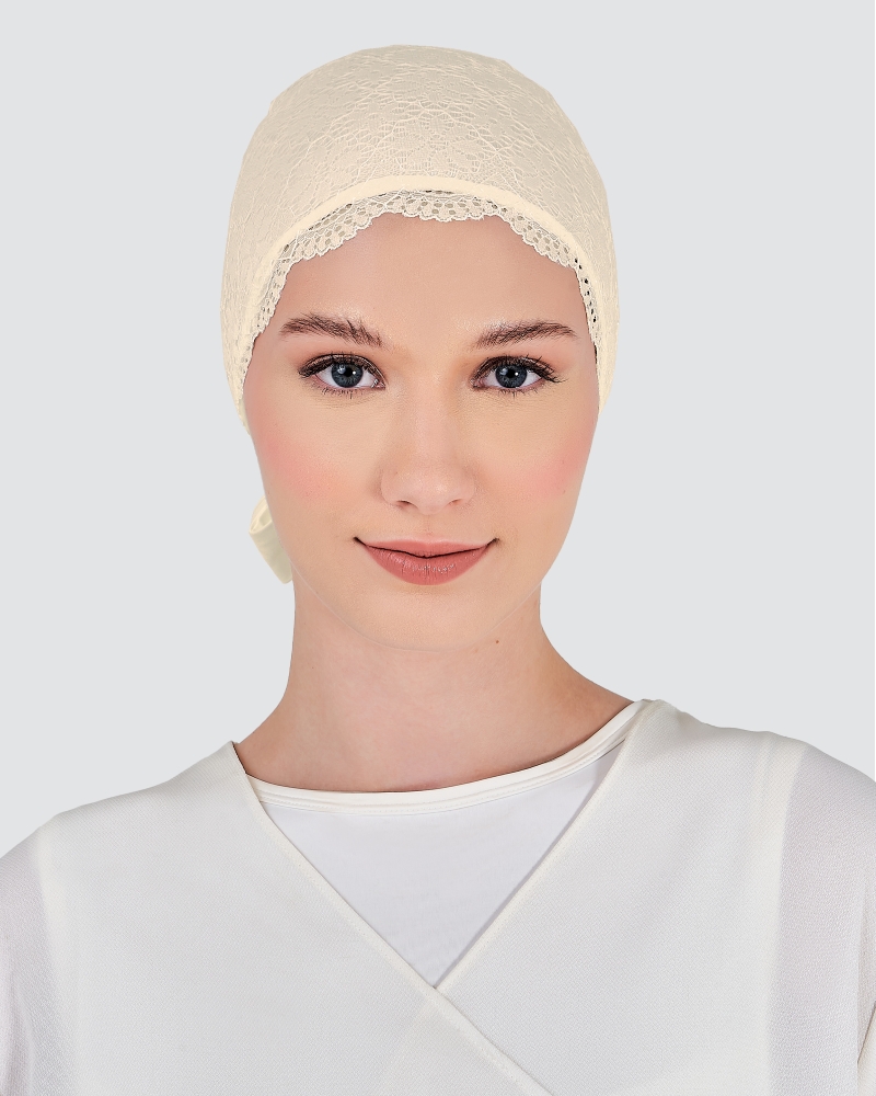 Image of INNER TIE-BACK LACE - SAND