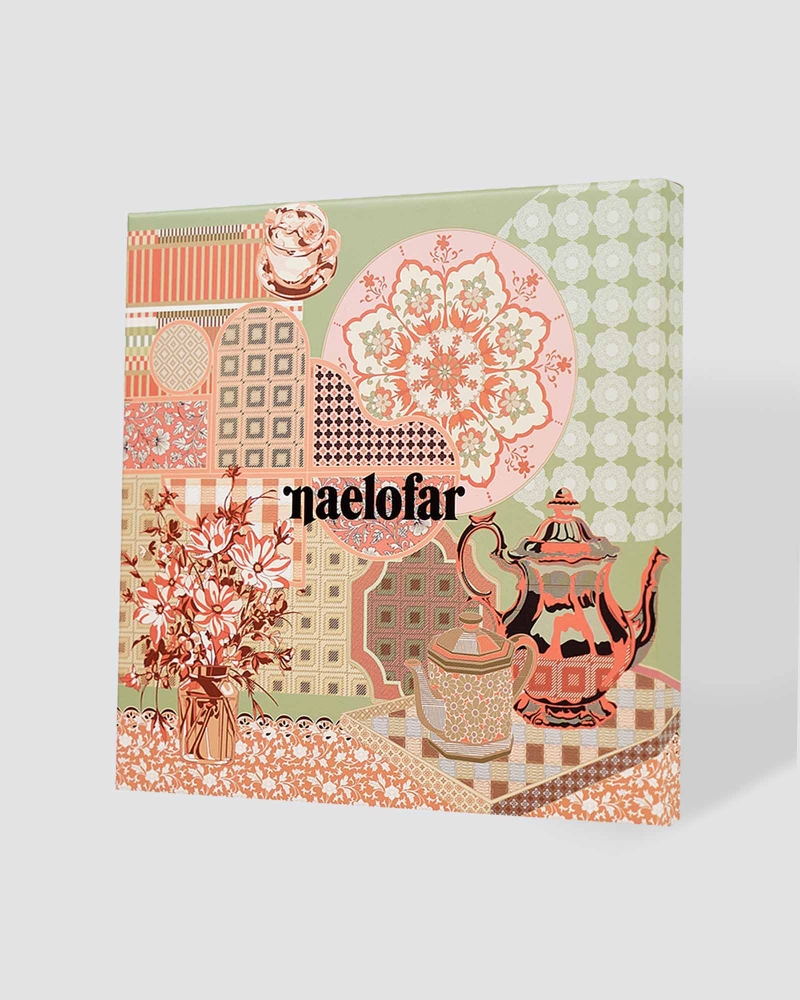 Image of JAMUAN MATTE SATIN SQUARE - SUJI PELANGI