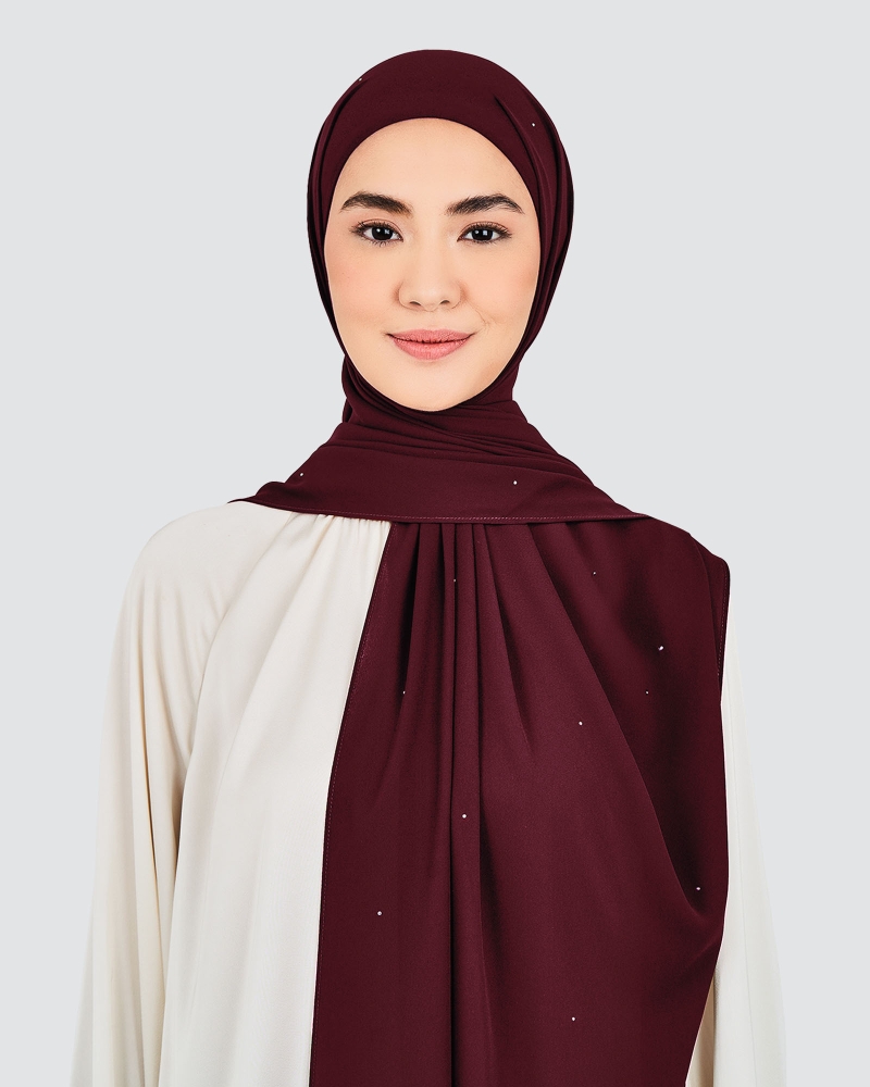 Image of LADY NOOR SEMI-INSTANT WITH INNER - RUBY