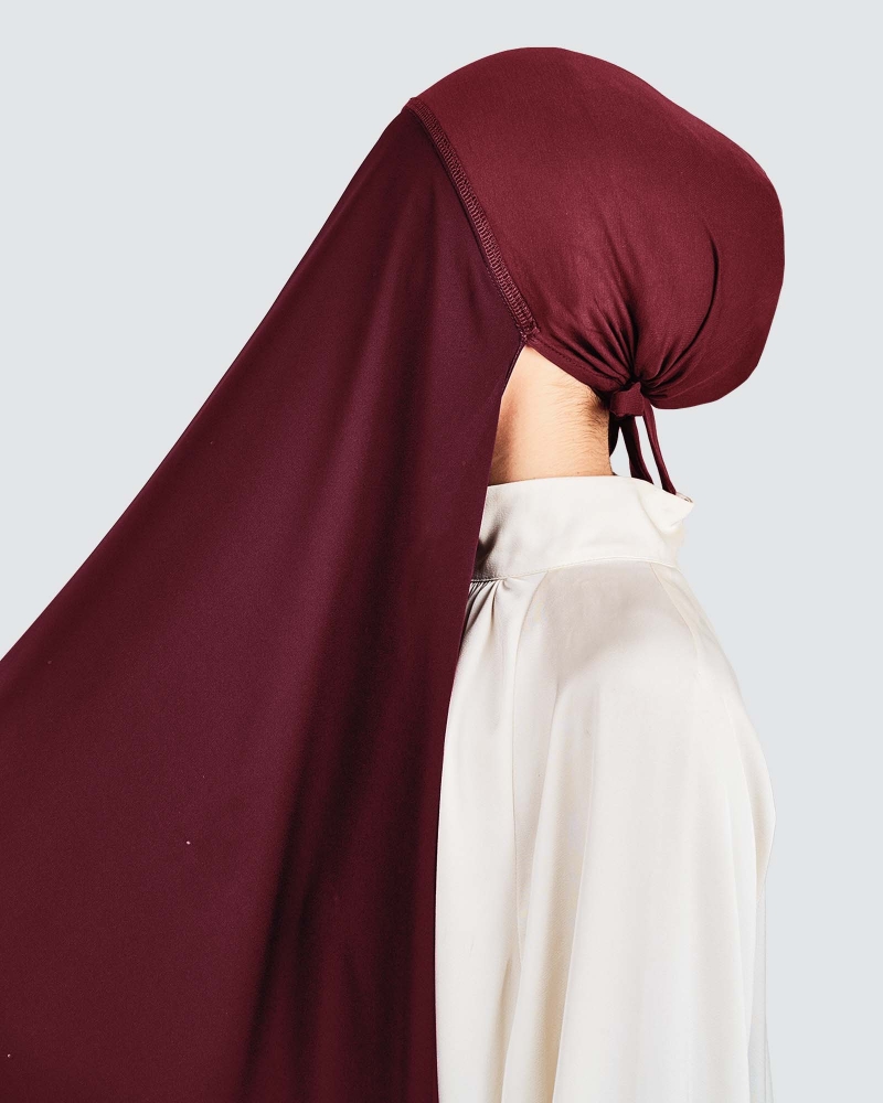 Image of LADY NOOR SEMI-INSTANT WITH INNER - RUBY