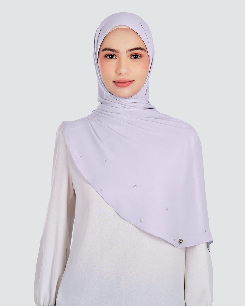 Image of LADY SARAH CRYSTAL SHAWL - MORNING GLORY