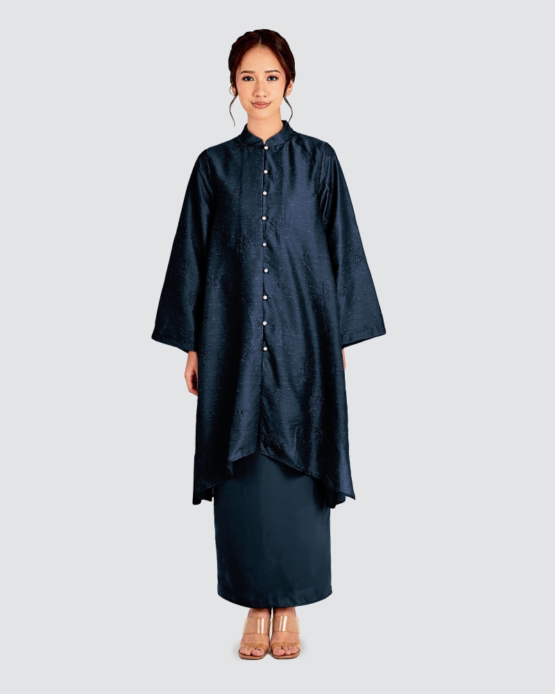 Image of LEDANG KURUNG SET - NAVY