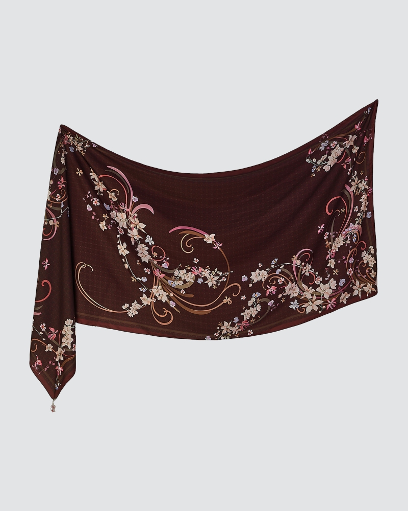 Image of THE BUNGA SERIES: LOVE LANGUAGE SHAWL - PRECIOUS